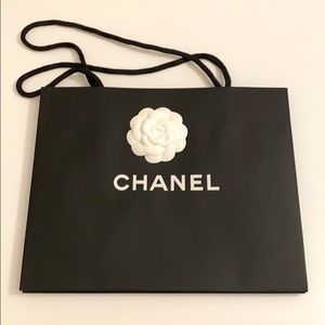 Chanel small shopping bag Camilla flower